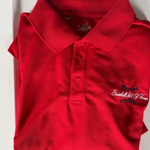 Under Armour Red Polo Shirt